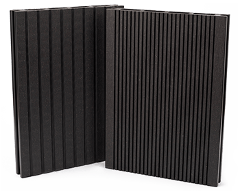 Antracit Premium Classic WPC kerítéselem.