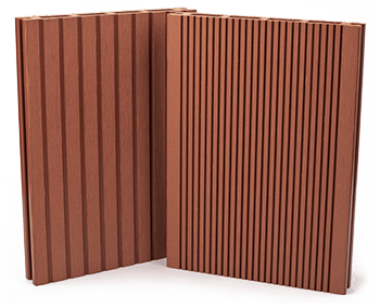 Mogyoróbarna Premium Classic WPC kerítéselem.