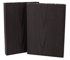 Antracit famintás Simple WPC kerítéselem.