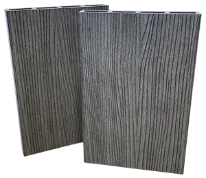 Antracit Woody WPC kerítéselem.