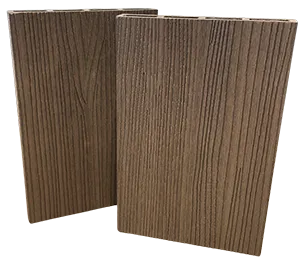 Sötétbarna Woody WPC kerítéselem.